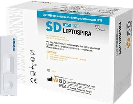 Sd Leptospira Igg Igm Kit Pack Of 25 Tests