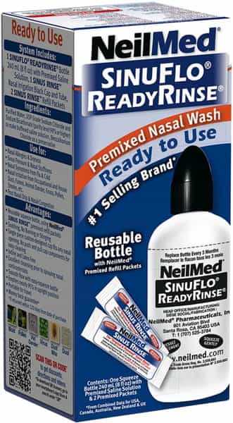 Neil Med Sinuflo Ready Rinse | 8 Ounces Bottle