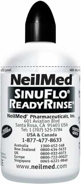 Neil Med Sinuflo Ready Rinse | 8 Ounces Bottle
