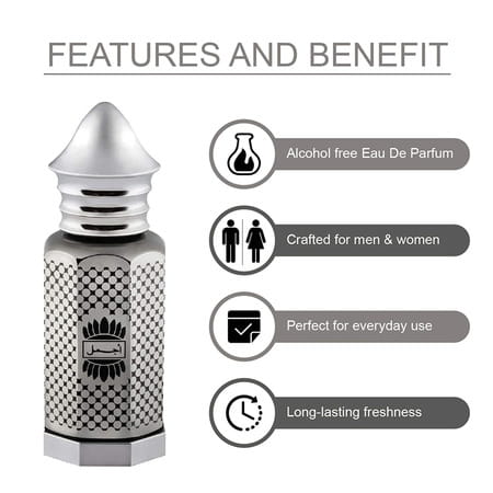 Ajmal Asher Cp Oil 12ml For Unisex And Majmua Cp Oil 10ml For Unisex