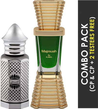 Ajmal Asher Cp Oil 12ml For Unisex And Majmua Cp Oil 10ml For Unisex