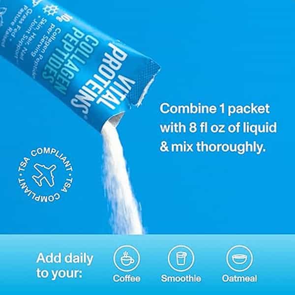 Vital Proteins Collagen Peptides Unflavored - 20 Packets