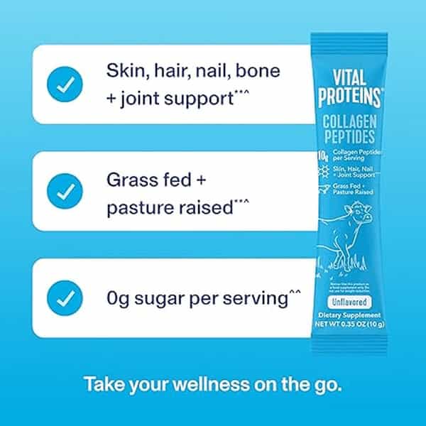 Vital Proteins Collagen Peptides Unflavored - 20 Packets