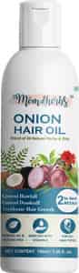 Mom&herbs Onion Oil With 20 Natural Oil Blend For Hair Fall Control - 100ml
