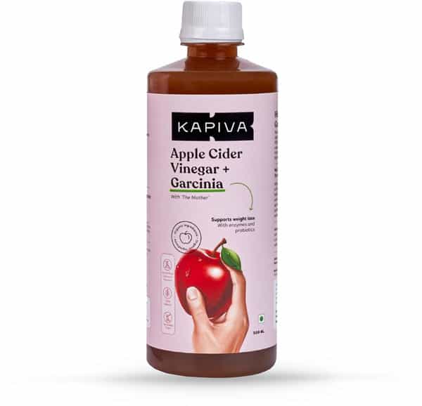 Kapiva Apple Cider Vinegar+ Garcinia Bottle Of 500 Ml