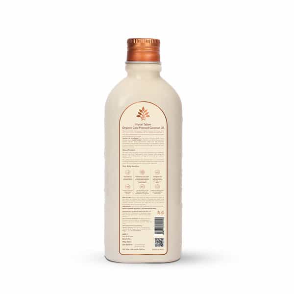 Baby Forest Narial Tailam- Organic Cold Pressed Coconut Oil | Skin And Hair Care 200 Ml | Pack Of 1