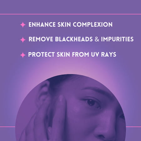 Prime Face Fit Capsules | Toning & Skin Brightening & Cleansing & Uv Protection 50 No'S