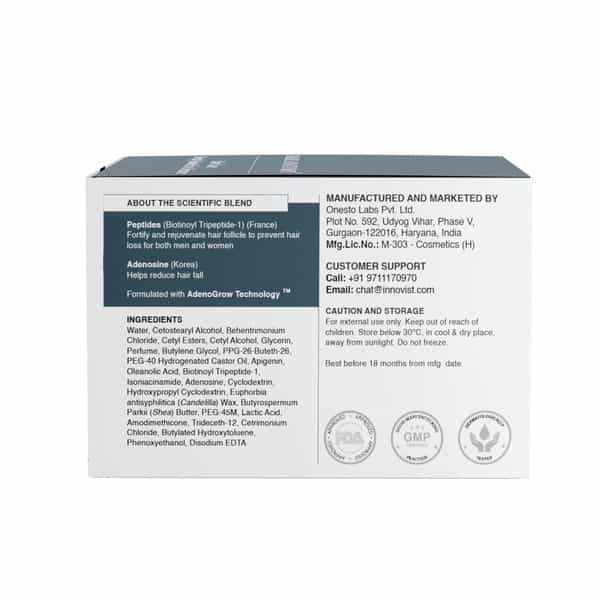 Bare Anatomy Anti-Hair Fall Mask | Provides 5X Hair Fall Control | Suitable For All Hair Types 250G