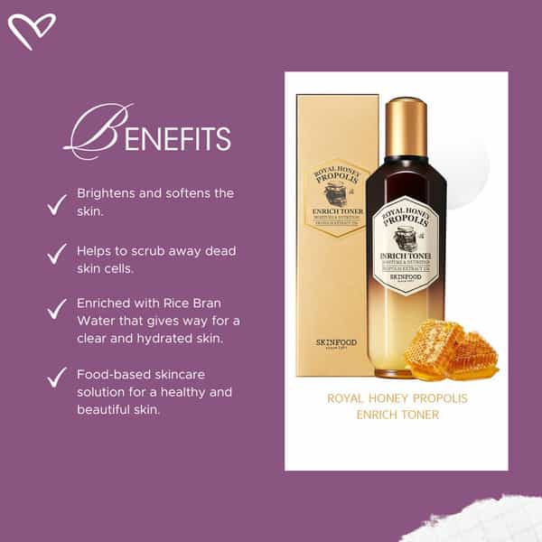 Skinfood Royal Honey Propolis Enrich Toner - 160Ml
