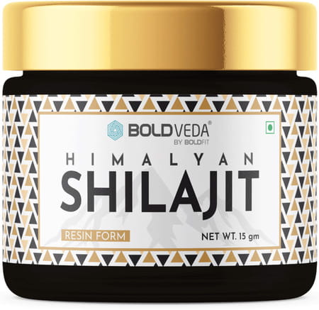 Boldfit Boldveda Pure Himalayan Shilajit Resin Form - 15 G