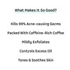 Mcaffeine Mild Exfoliating Anti Acne Cappuccino Face Scrub With Coffee & Vitamin E For Oil Control
