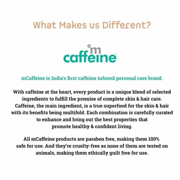 Mcaffeine Mild Exfoliating Anti Acne Cappuccino Face Scrub With Coffee & Vitamin E For Oil Control
