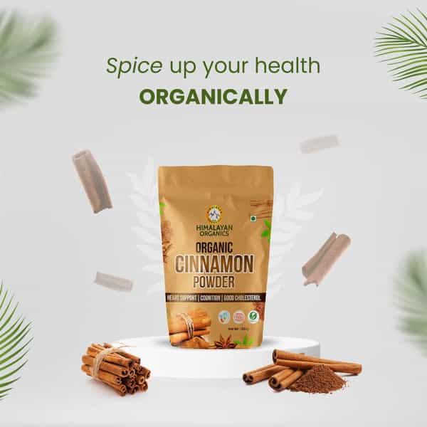 Himalayan Organics Organic Cinnamon | Powder | Packet | 350 Gm