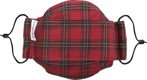 Carriall Adult Unisex 3 Layer Reusable Washable Cotton Mask (Camsl052) Pack Of 3