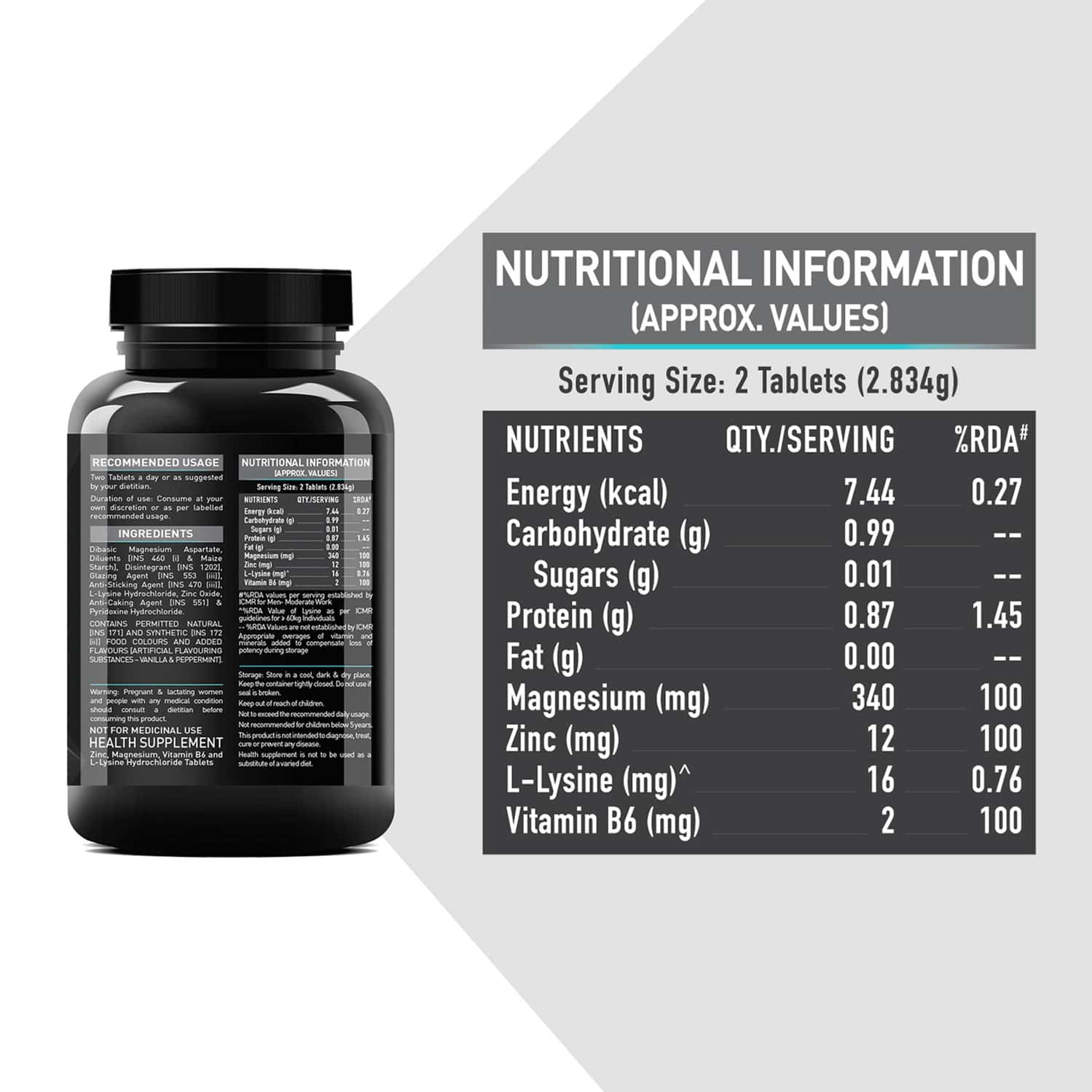 Buy MUSCLEBLAZE ZMA 60 TABLETS Online & Get Upto 60 OFF at PharmEasy