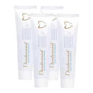 Dentomist Sensitive Toothpaste - 100 Gm | Paraben Free | Complete Protection (pack Of 4)