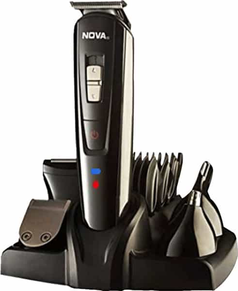 Nova All In One Ng 1151 Corded N Cordless Grooming Kit For Mens(Black)
