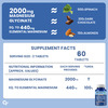 Carbamide Forte Chelated Magnesium Glycinate 2000Mg Supplement - Better Sleep - 60 Tablets