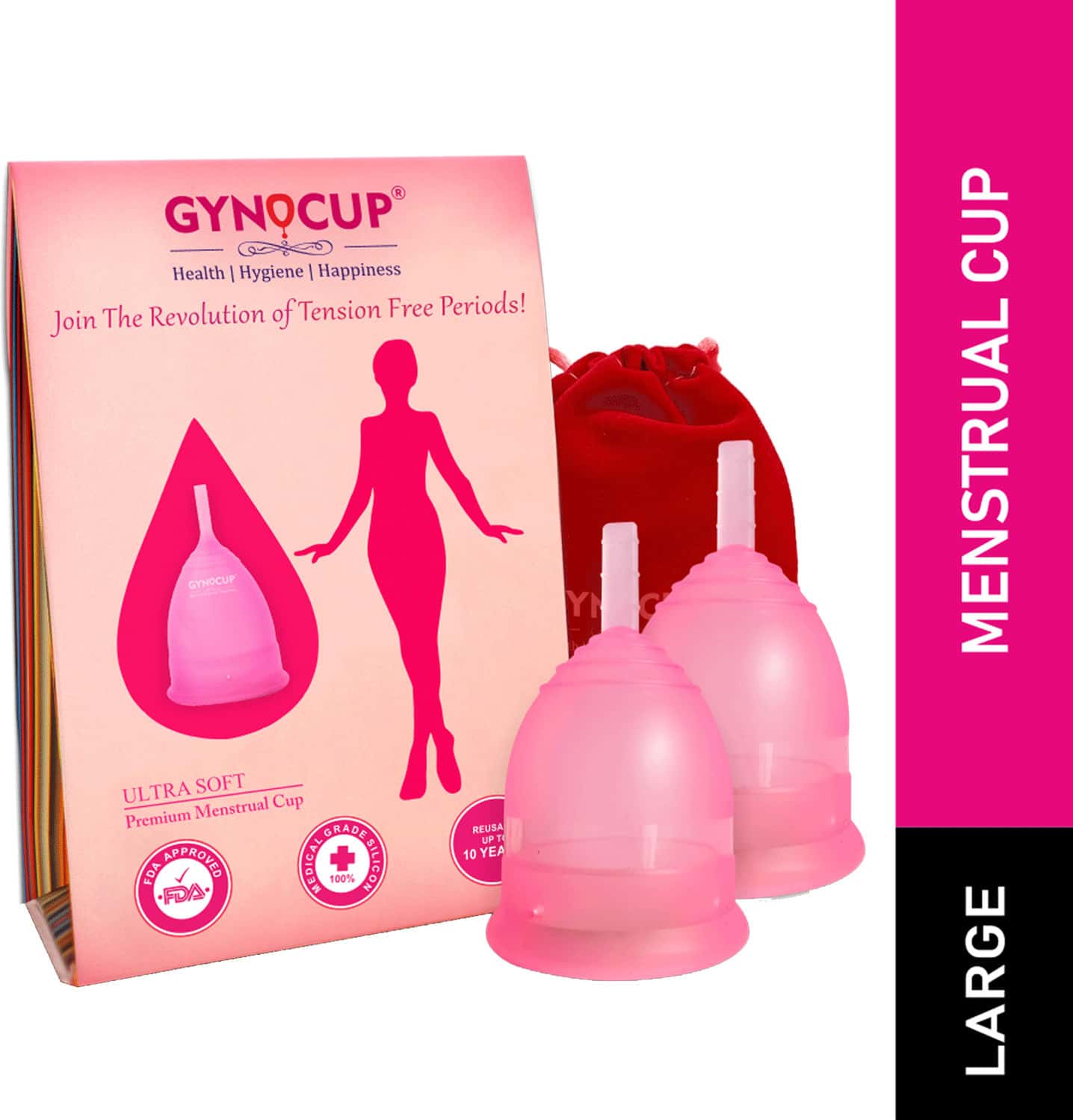 Buy SIRONA PAD FREE PERIODS MENSTRUAL CUP LARGE1 Online & Get Upto 60