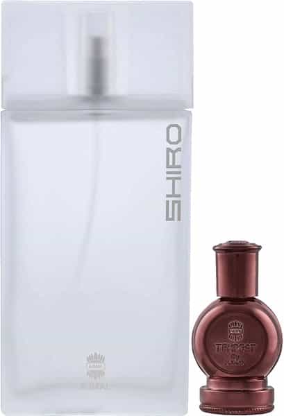 Ajmal Shiro Edp 90Ml Perfume For Men And Tempest Cp Oil Alcohol-Free Attar 12Ml For Unisex