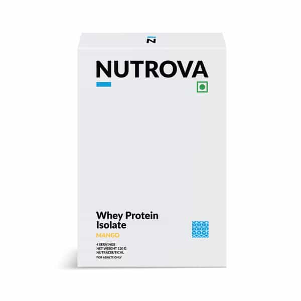 Nutrova Whey Protein Isolate (Mango) - Travel Pack
