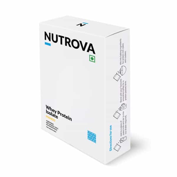 Nutrova Whey Protein Isolate (Mango) - Travel Pack