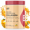 Myfitfuel Hydrolyzed Bovine Collagen + Glucosamine | Hyaluronic | Biotin | Vitamin C (500G | Mango)