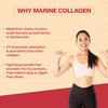 Myfitfuel Hydrolyzed Bovine Collagen + Glucosamine | Hyaluronic | Biotin | Vitamin C (500G | Mango)