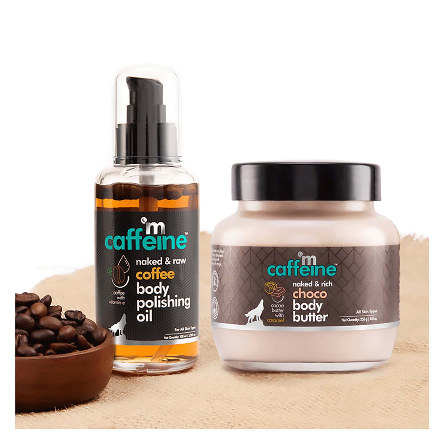 Buy MCAFFEINE BODY LOTIONS PACK OF 3 (EACH 200ML) Online & Get Upto