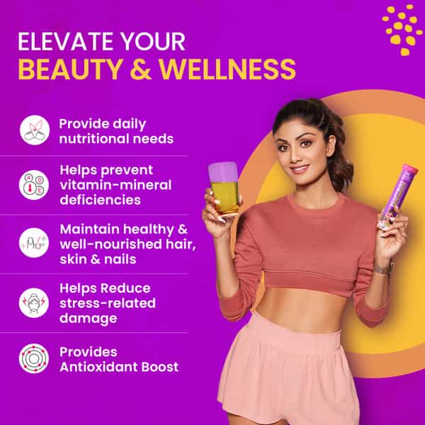Chicnutrix Beautymins | Multivitamin For Women With Grape (20 Effervescent Tablets)