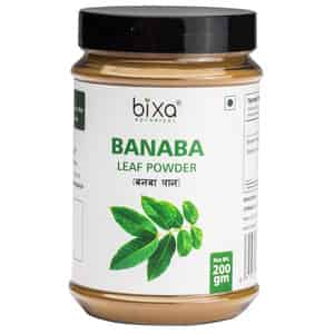 Bixa Botanical Banaba Leaf Powder-supports Healthy Blood Glucose & Low Blood Pressure(200g)