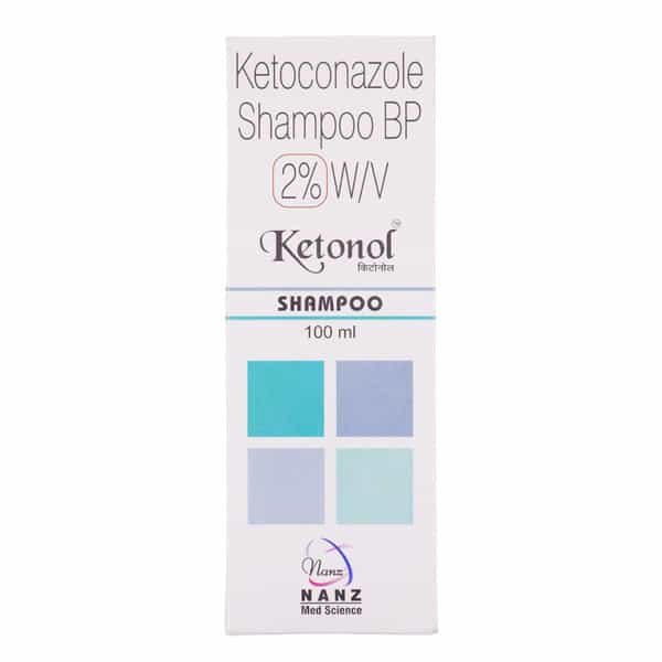 Ketonol (Ketoconazole 2 % ) Anti Dandruff Shampoo (100Ml)