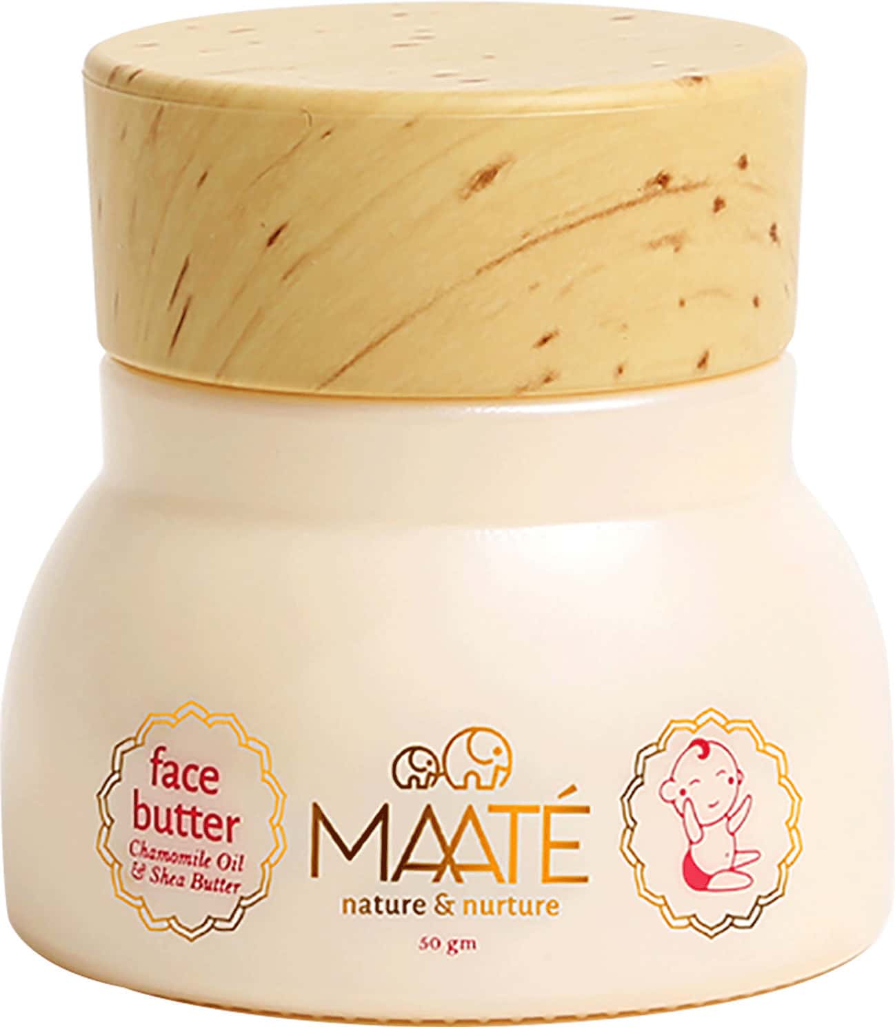 Maate Baby Face Butter Fast Absorbing Baby Face Cream - 50 Gm