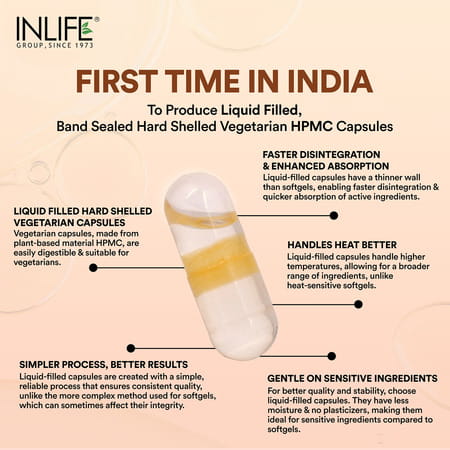 Inlife Natural Garlic Oil 0.5% | Extra Virgin Cold Pressed Coconut Oil | Veg | 60n