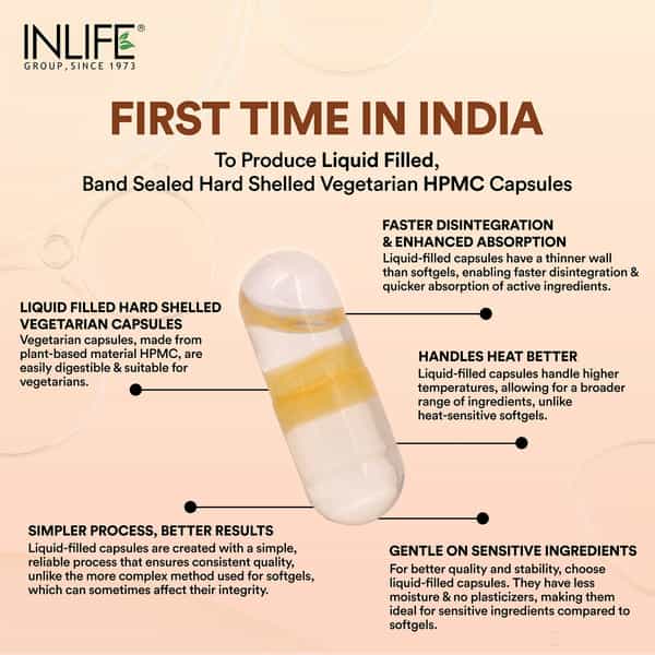 Inlife Natural Garlic Oil 0.5% | Extra Virgin Cold Pressed Coconut Oil | Veg | 60N