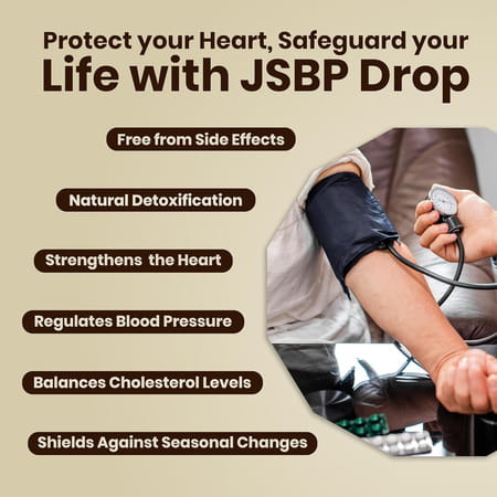 Jeena Sikho Jsbp Drops | Natural Ayurvedic Supplement For Healthy Heart | 30ml