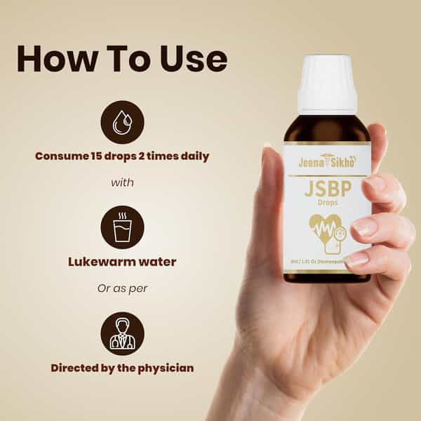 Jeena Sikho Jsbp Drops | Natural Ayurvedic Supplement For Healthy Heart | 30Ml