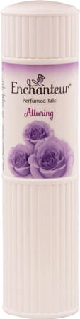 Enchanteur Alluring Perfumed Talc For Women 250g With Roses And Irises Extracts