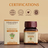 Upakarma Ayurveda Pure Herbs Turmeric | Curcumin | Haldi 500Mg 90 Veggie Capsules