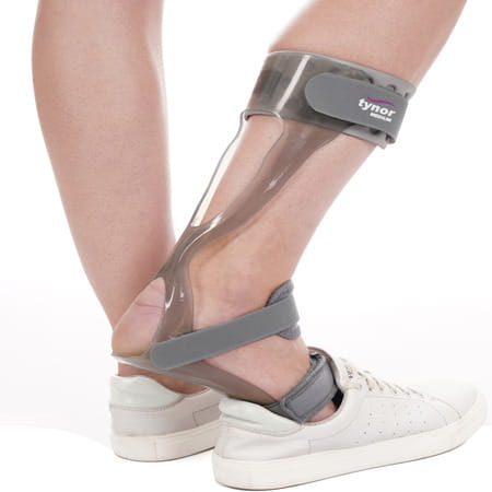 Tynor Foot Drop Splint Grey Right Xl 1 Unit
