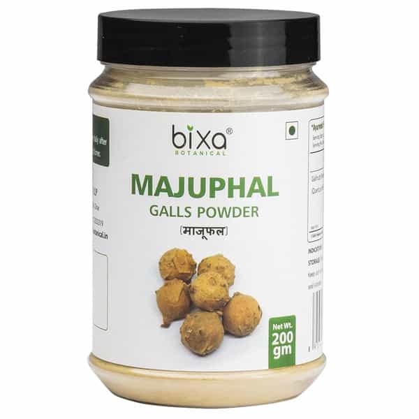 Bixa Botanical Majuphal Powder(Quercus Infectoria)- Supports Blood Clotting & Act As Anti-Oxidants