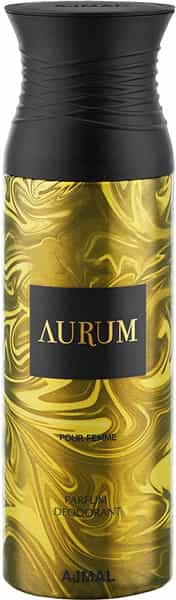 Ajmal Aurum & Carbon & Sacrifice Ii Deodorant Spray - For Men & Women (200 Ml Pack Of 3)