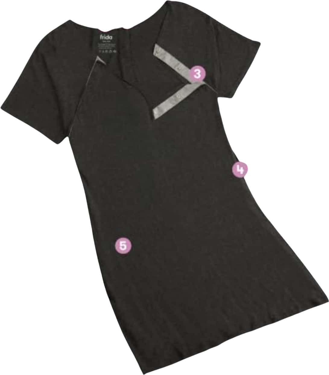 Frida Mom Delivery And Nursing Gown Women Maternity Wear 1 Count