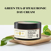 Shizen Bio-Cosmetics By Nature Moisturizing Green Tea & Hyaluronic Face Cream - 50Gm