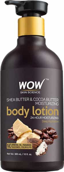 Wow Skin Science Shea & Cocoa Butter Body Lotion - Deep Hydration - 300Ml