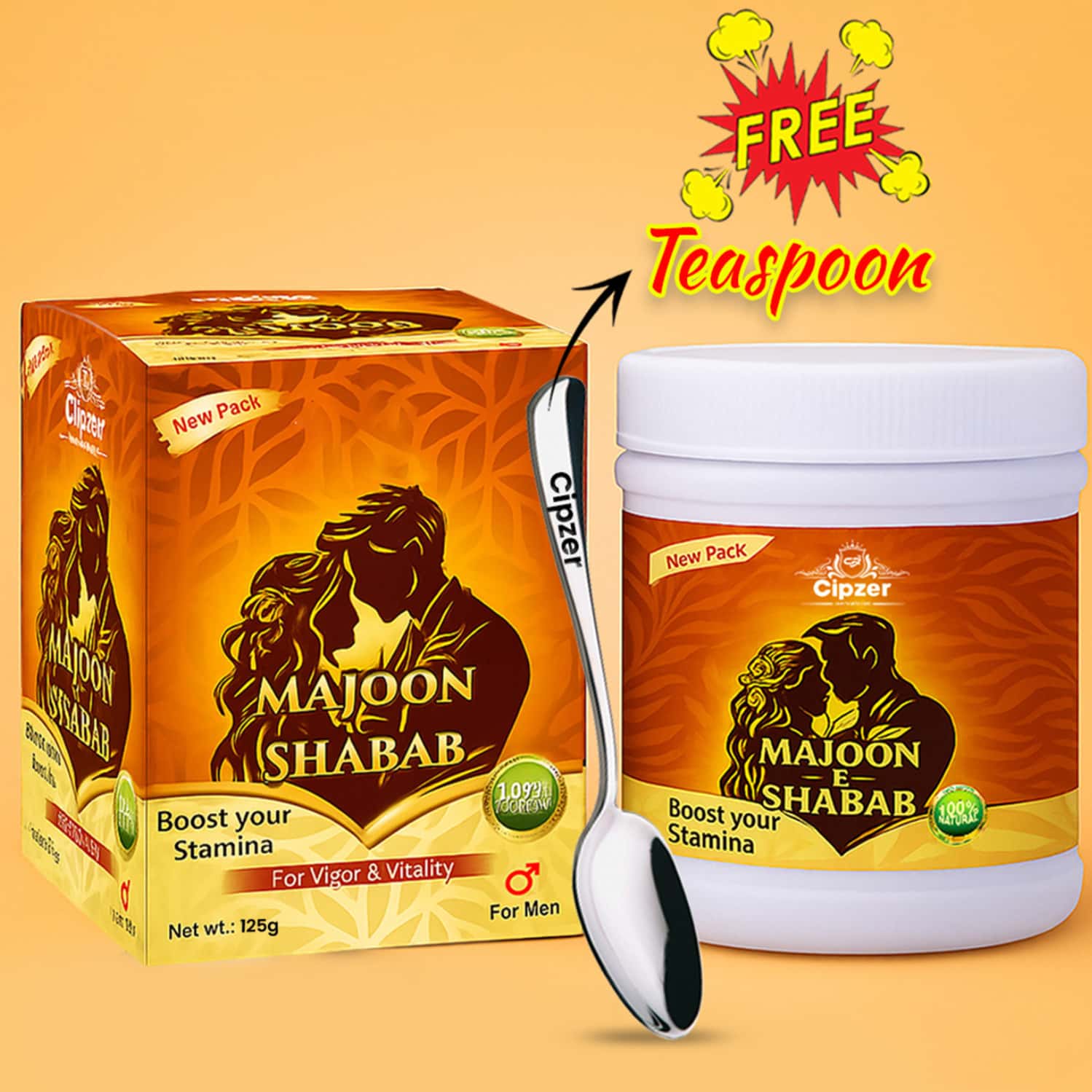 Cipzer Majoon-e-shabab |improves Power Of Erection(pack Of 1)-125 Gm