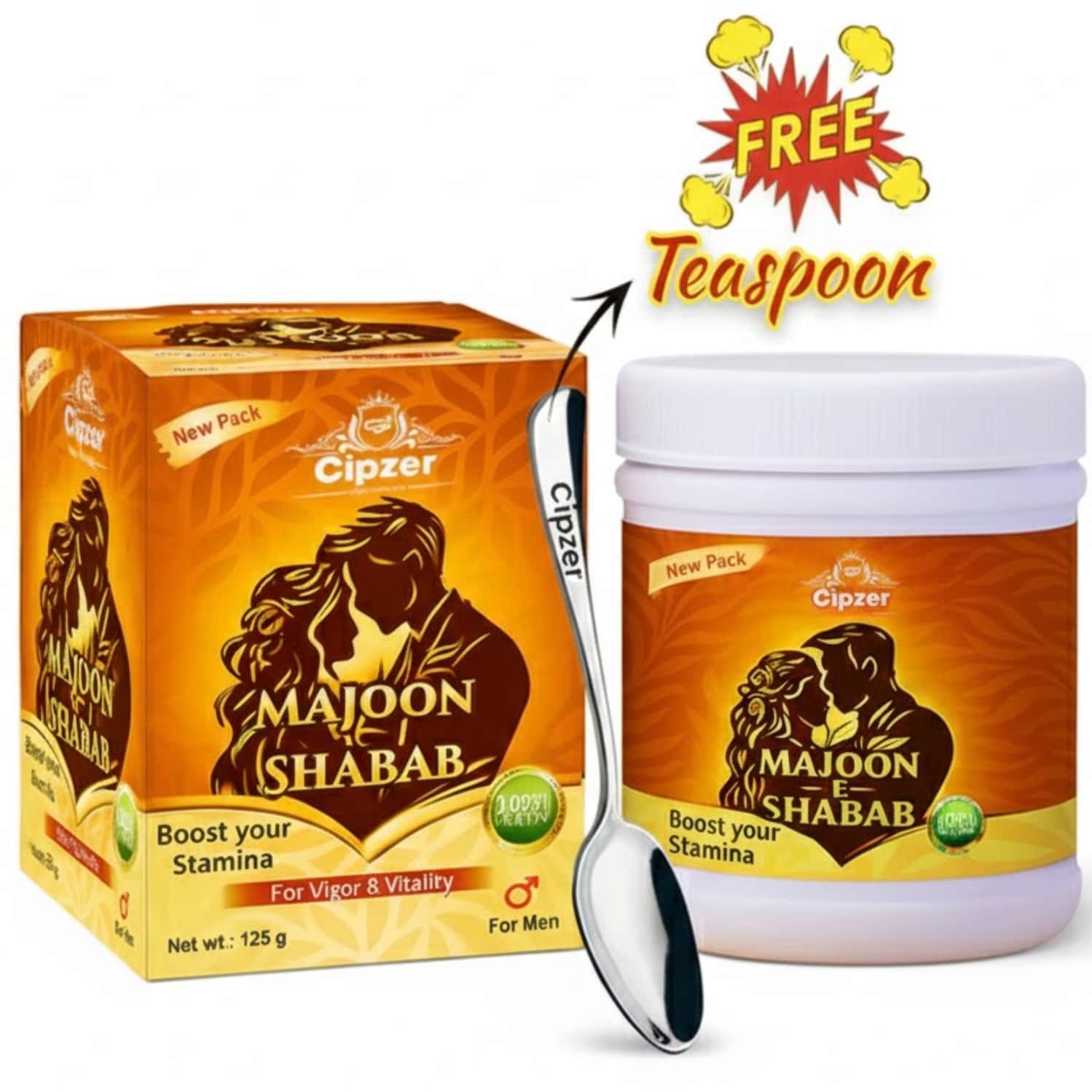 Cipzer Majoon-e-shabab |improves Power Of Erection(pack Of 1)-125 Gm