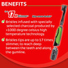 Colgate 360 Charcoal Battery Powered Electric Toothbrush Replacement Brush Head