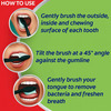 Colgate 360 Charcoal Battery Powered Electric Toothbrush Replacement Brush Head