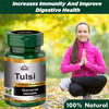 Cipzer Tulsi Capsule Calm And Wellness | Stress Relief | Blood Pressure | Diabetes Support 60 Caps